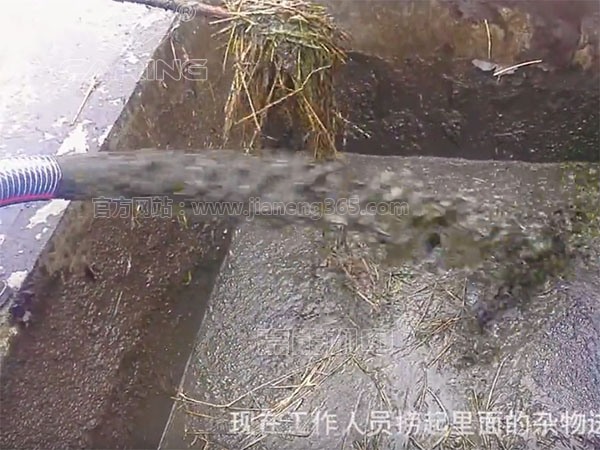 雙刀切割泵挑戰(zhàn)含雞毛、豬毛、稻草糞池實(shí)拍